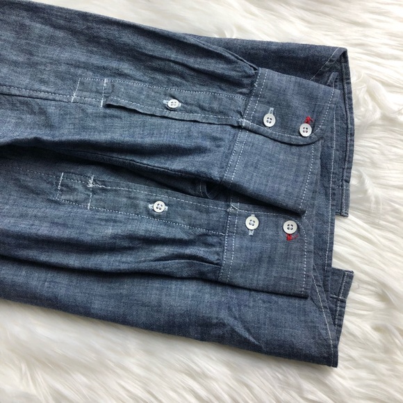 Gap womans blue bottom down size xs. - Picture 7 of 7